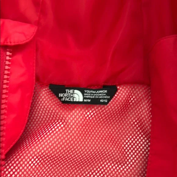 The North Face Kids Raincoat - Red and Black